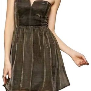 Gold Party Dress from Urban Outfitters